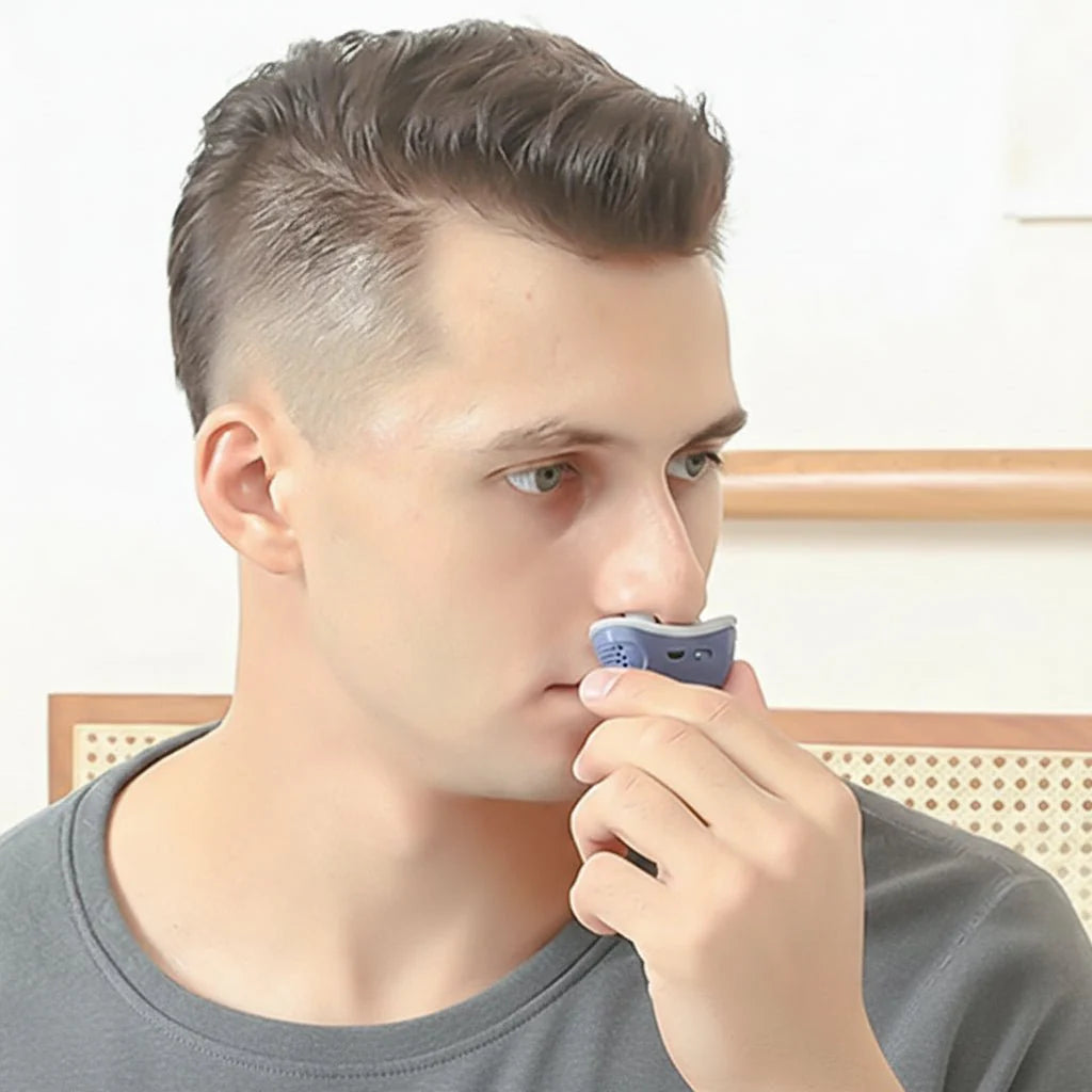 MICROBREATH – Kompaktes CPAP-Gerät gegen Schnarchen & Schlafapnoe