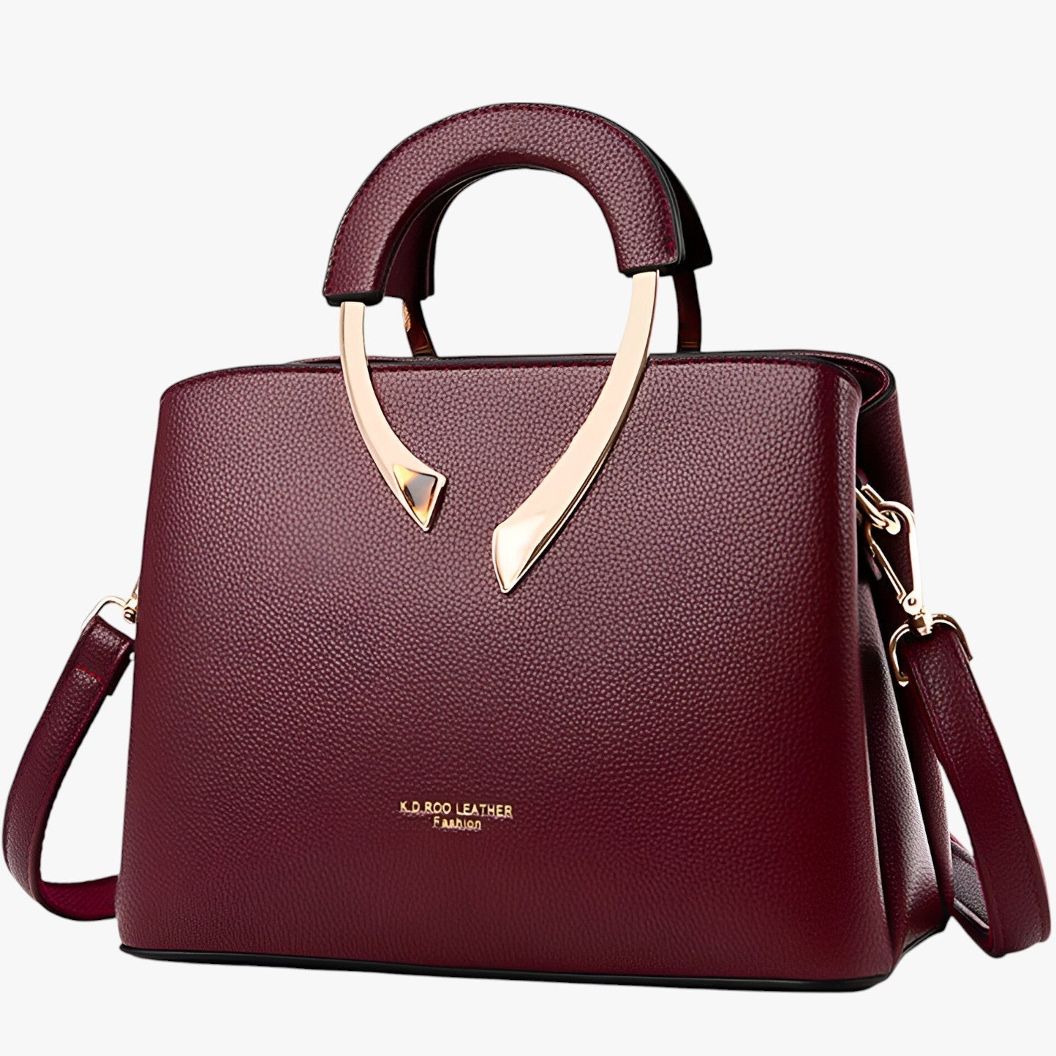 Luxuriöse Leder-Tote-Handtasche für Frauen mit vielseitigem Design und optimaler Organisation