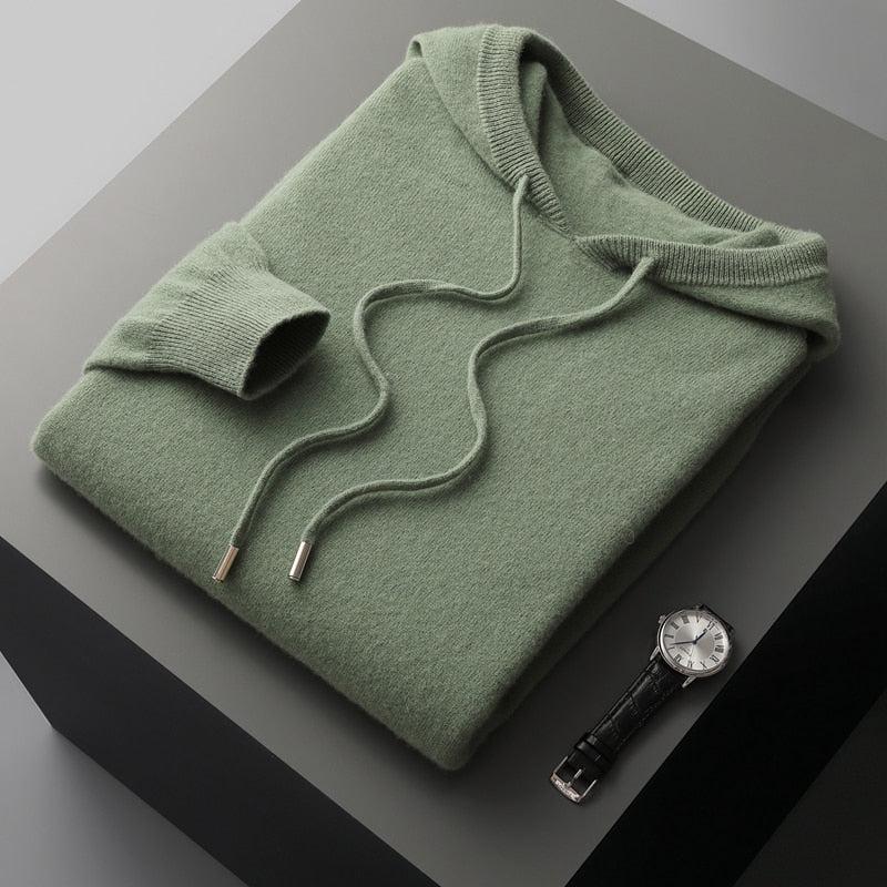 Sandsberg | Merino-Wollhoodie | Warm und Atmungsaktiv | Mehrere Farben