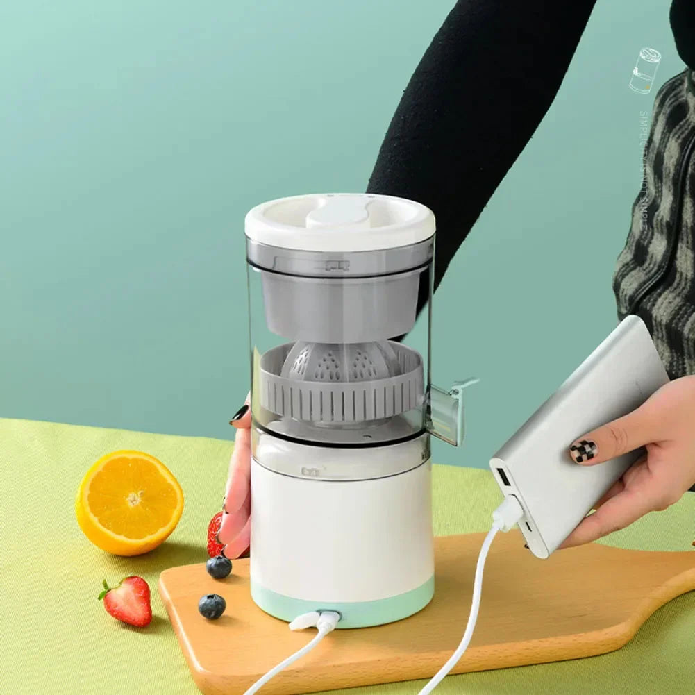 QuickJuice Saftpresse | Wiederaufladbare Tragbare Elektrische Saftpresse