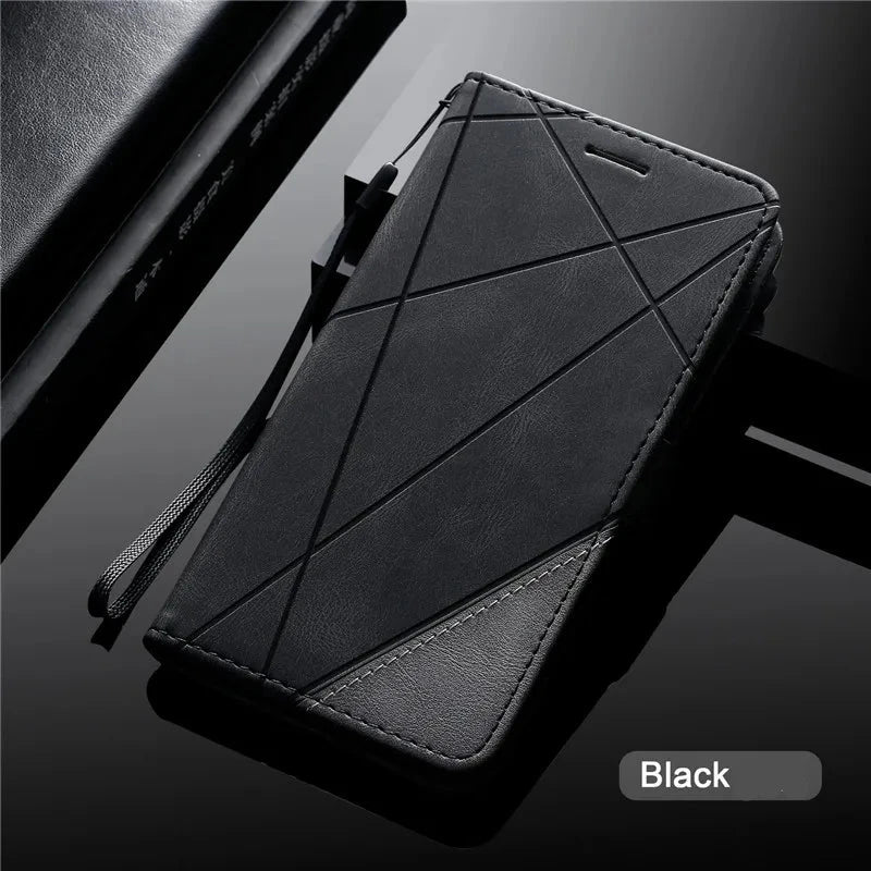 Flip Magnetisches Ledercover für Samsung Galaxy A Series