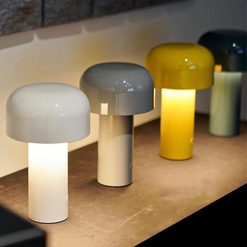 USB Wiederaufladbare Touch Nachttischlampe Tragbar Wohnzimmer Dekor
