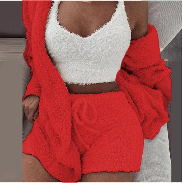 CozyChic 3-teiliges Set | Warm und stilvoll für jeden Anlass