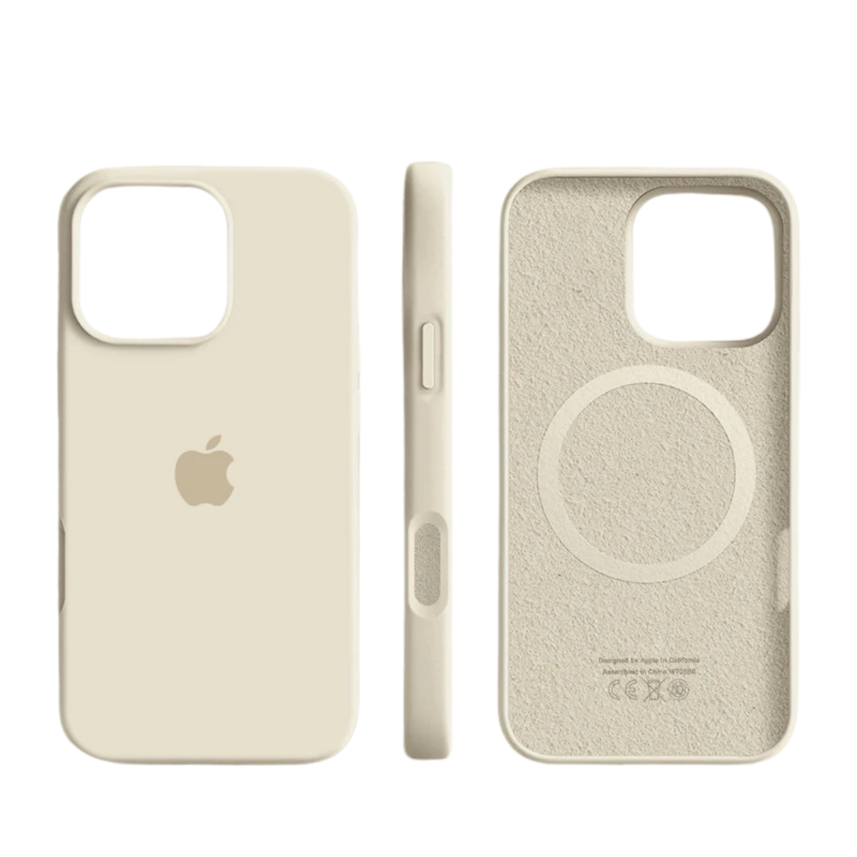 MagSafe-kompatible Silikonhülle mit weicher Oberfläche für iPhone