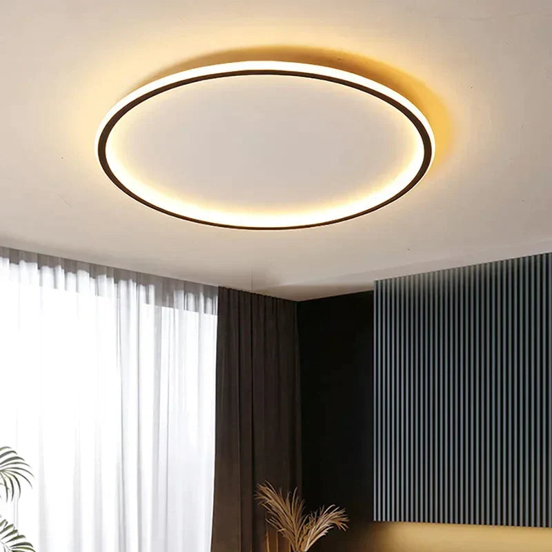 Skandinavische LED Rund-Deckenlampe | 1-Licht