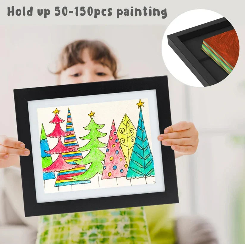 ArtNest Magnetischer Rahmen | Kreative Displaylösung für Kinderkunstwerke