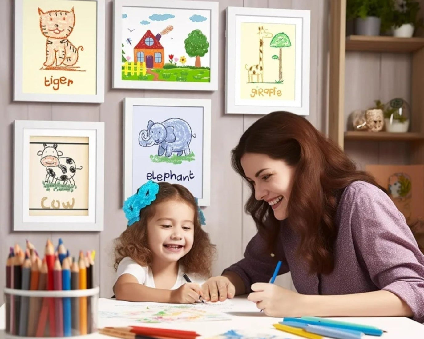ArtNest Magnetischer Rahmen | Kreative Displaylösung für Kinderkunstwerke