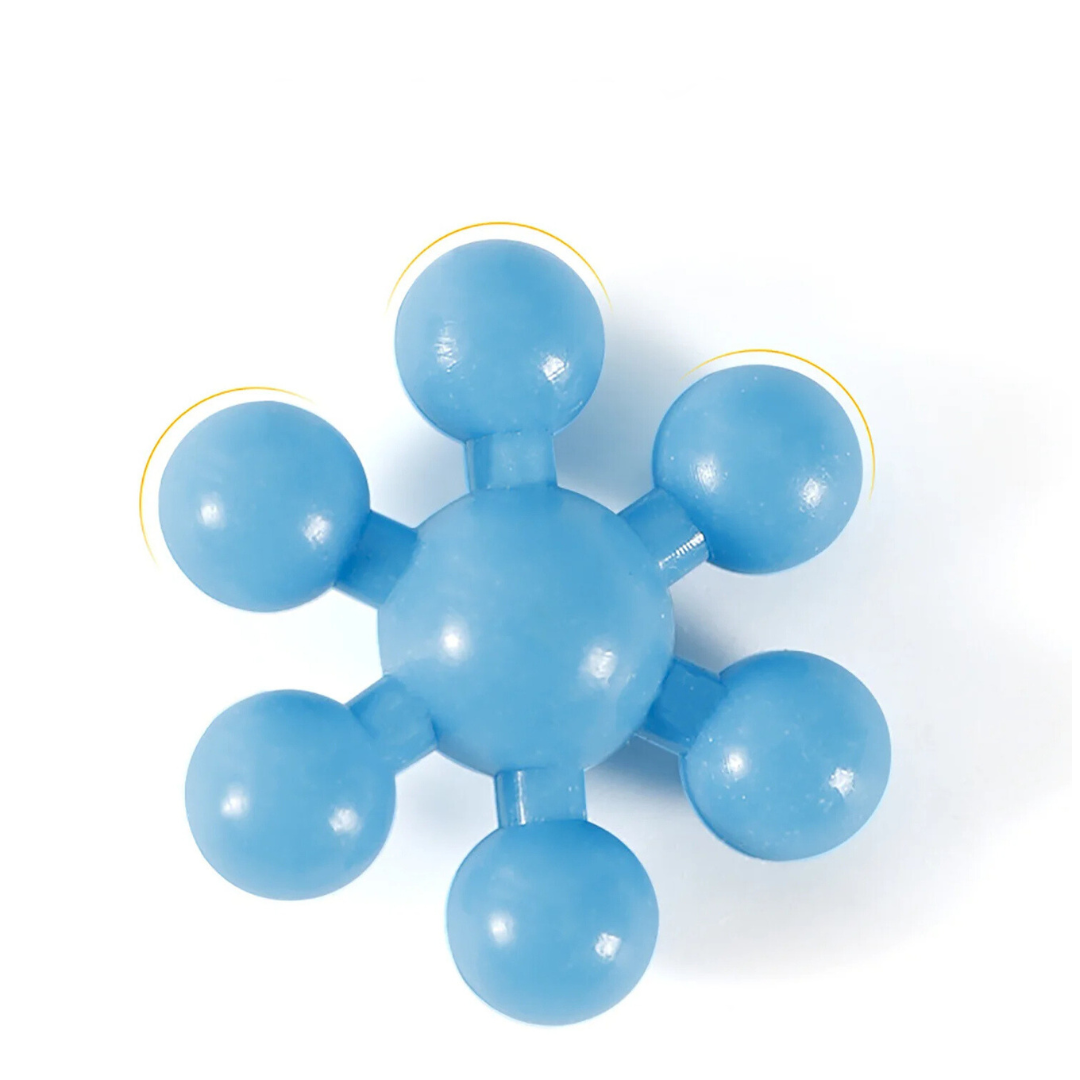 LuxeMontessori Schneeflocken Bauklötze | Elegante und pädagogische Bauklötze für kreative Entwicklung und Spielspaß