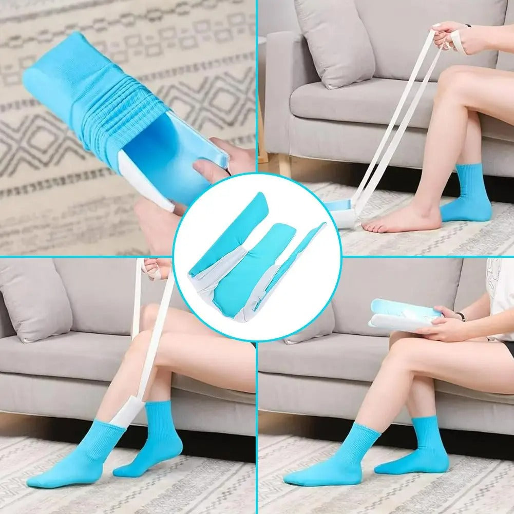 SokkenElegance Luxe Aanschuifhilfe | Stilvoll und mühelos Socken an- und ausziehen