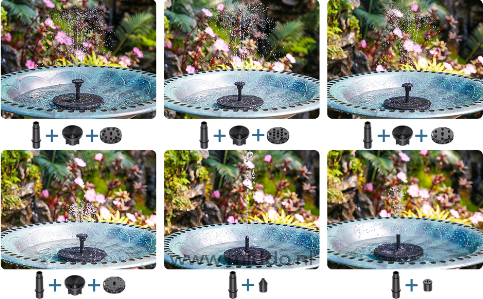 EcoFlow Solarbrunnen | Umweltfreundlicher Brunnen für Teiche und Becken mit nachhaltiger Energieversorgung