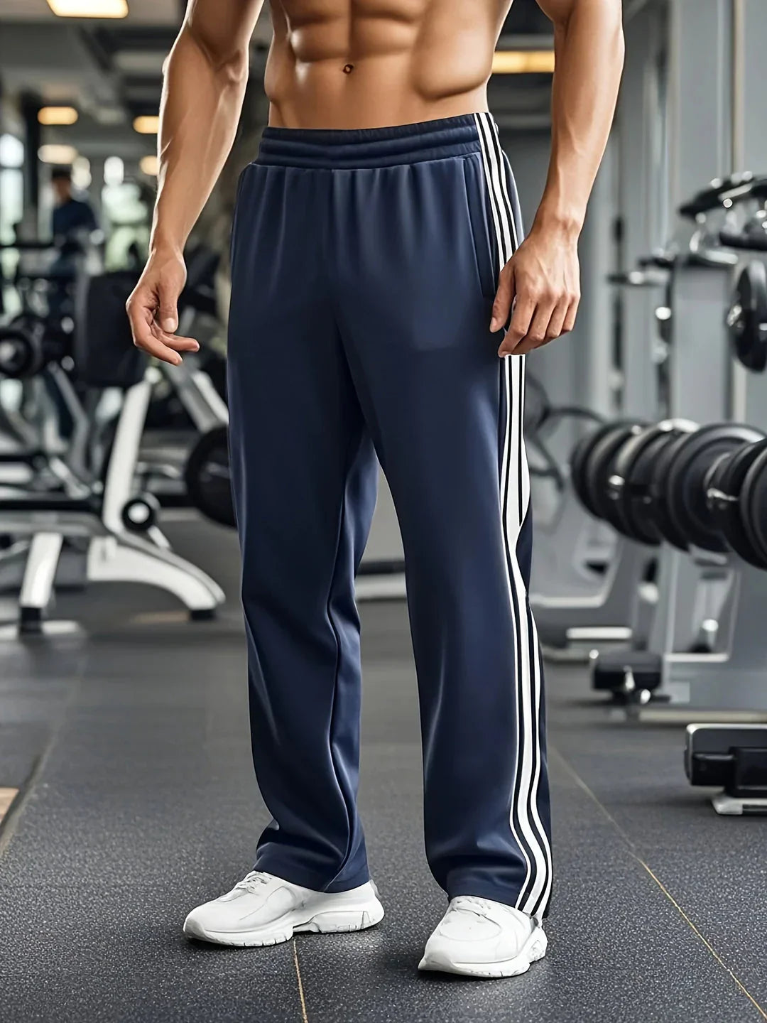 MoveFit Herren Sporthose – Bequeme Passform mit Kordelzug Taille