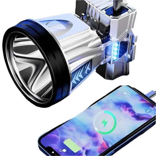 LuxeBeam LED Stirnlampe | Beleuchte deinen Weg mit einer ultrahellen und langlebigen Lichtquelle für nächtliche Abenteuer.