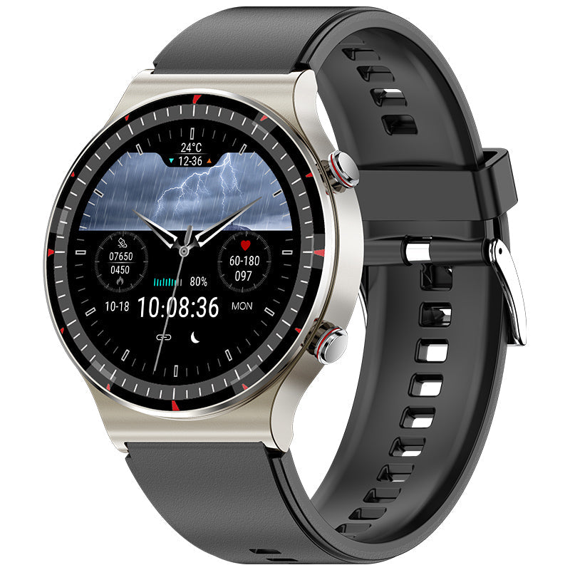 Medizinische EKG-Smartwatch | CFDA-zertifiziert | 512Hz Hochpräzisions-Biosensor | SpO2- & Herzfrequenz-Monitoring | KI-basierte Atemanalyse | IP67 Wasserdicht