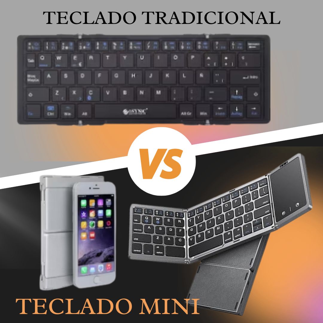 FoldPad Tastatur | Faltbare drahtlose Bluetooth-Tastatur