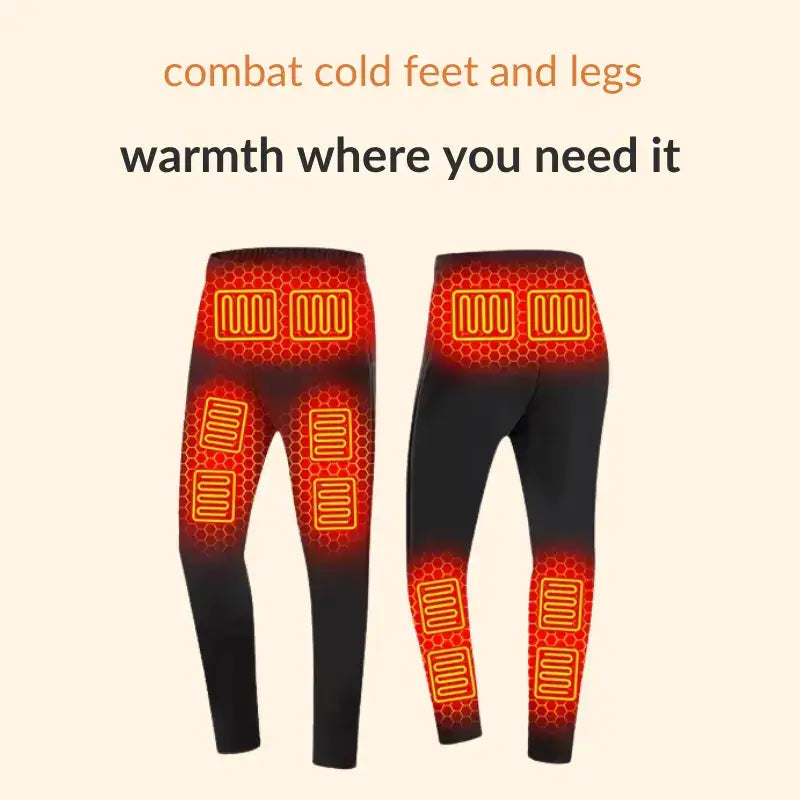 Wärmendes Unterwäsche | Wiederaufladbare Thermo-Basislage | Unisex