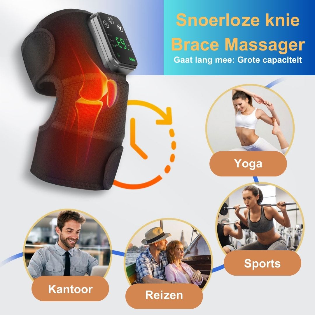 TotalRelief Heizmassagegerät | Erlebe Schmerzlinderung in deinem Knie, Ellbogen oder deiner Schulter