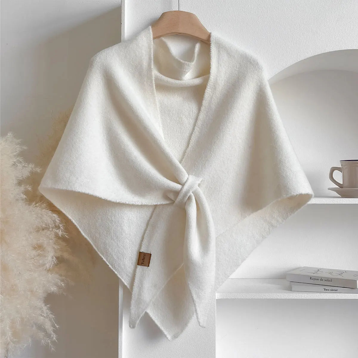 WarmWeef Dreieckstuch – Modisches Wollmix-Tuch für Herbst und Winter