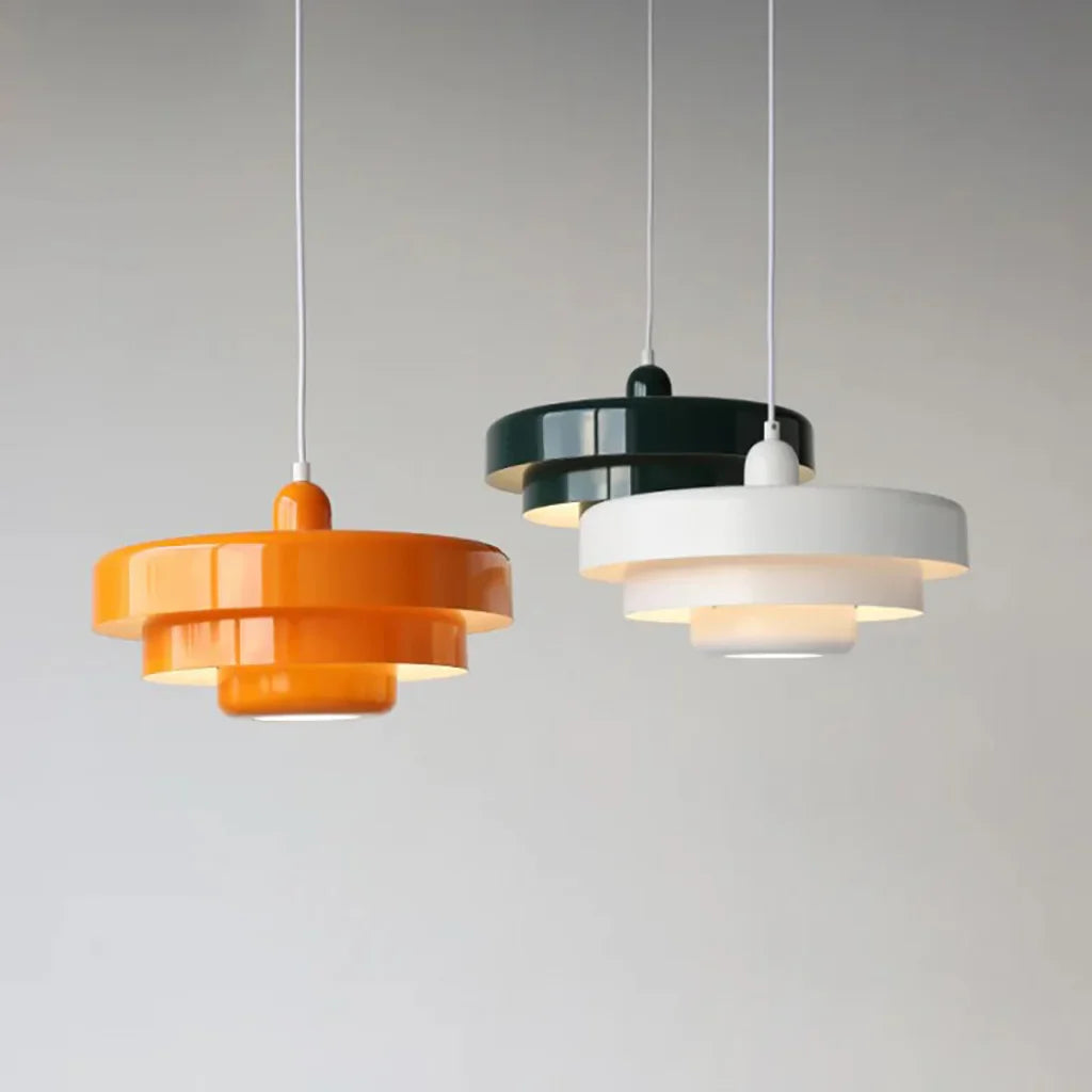 Hind Triple Layer Disc Macaron Pendelleuchte