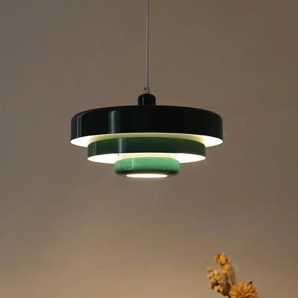 Hind Triple Layer Disc Macaron Pendelleuchte