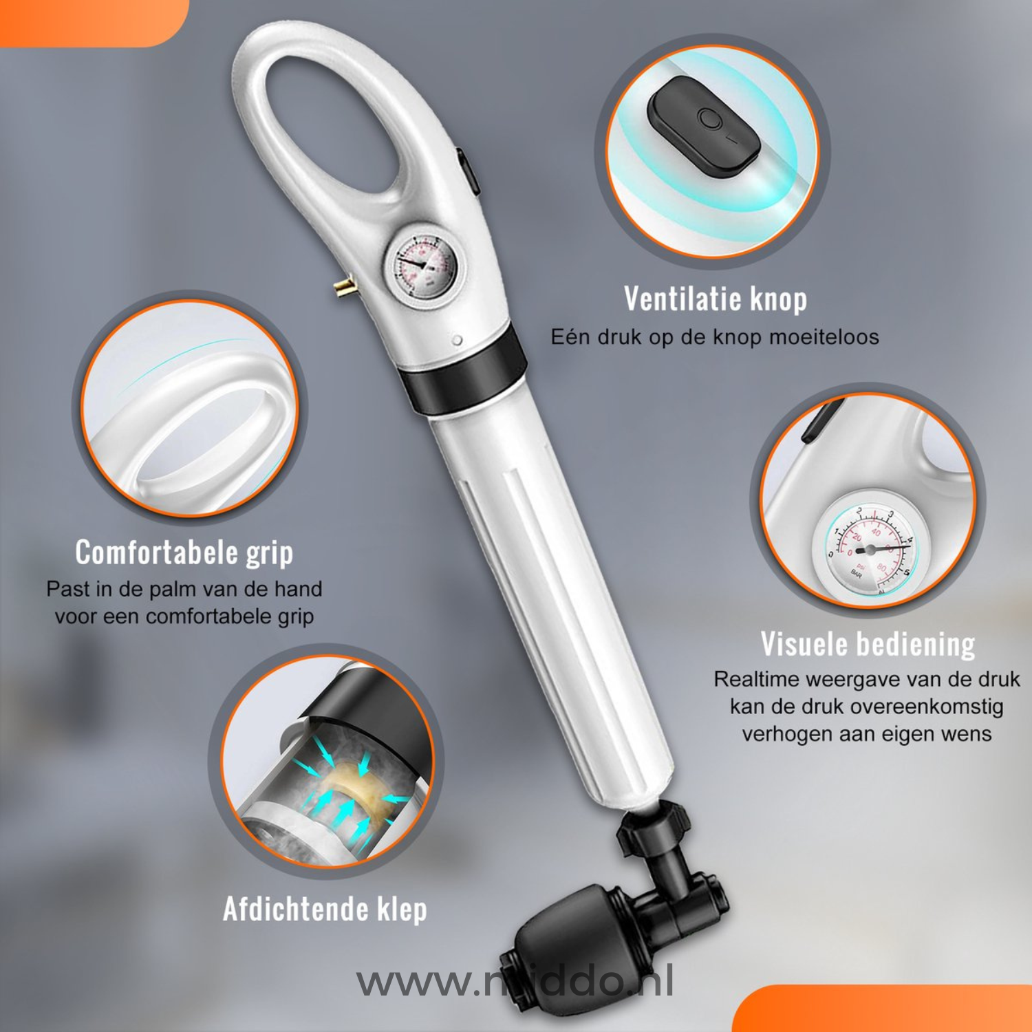 TurboClear Druckluft-Entstopfer | Die effektive Lösung für schnelle Verstopfungsbeseitigung