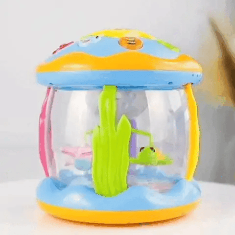 GlowBeat - Magische Licht- und Klangtrommel für Babys
