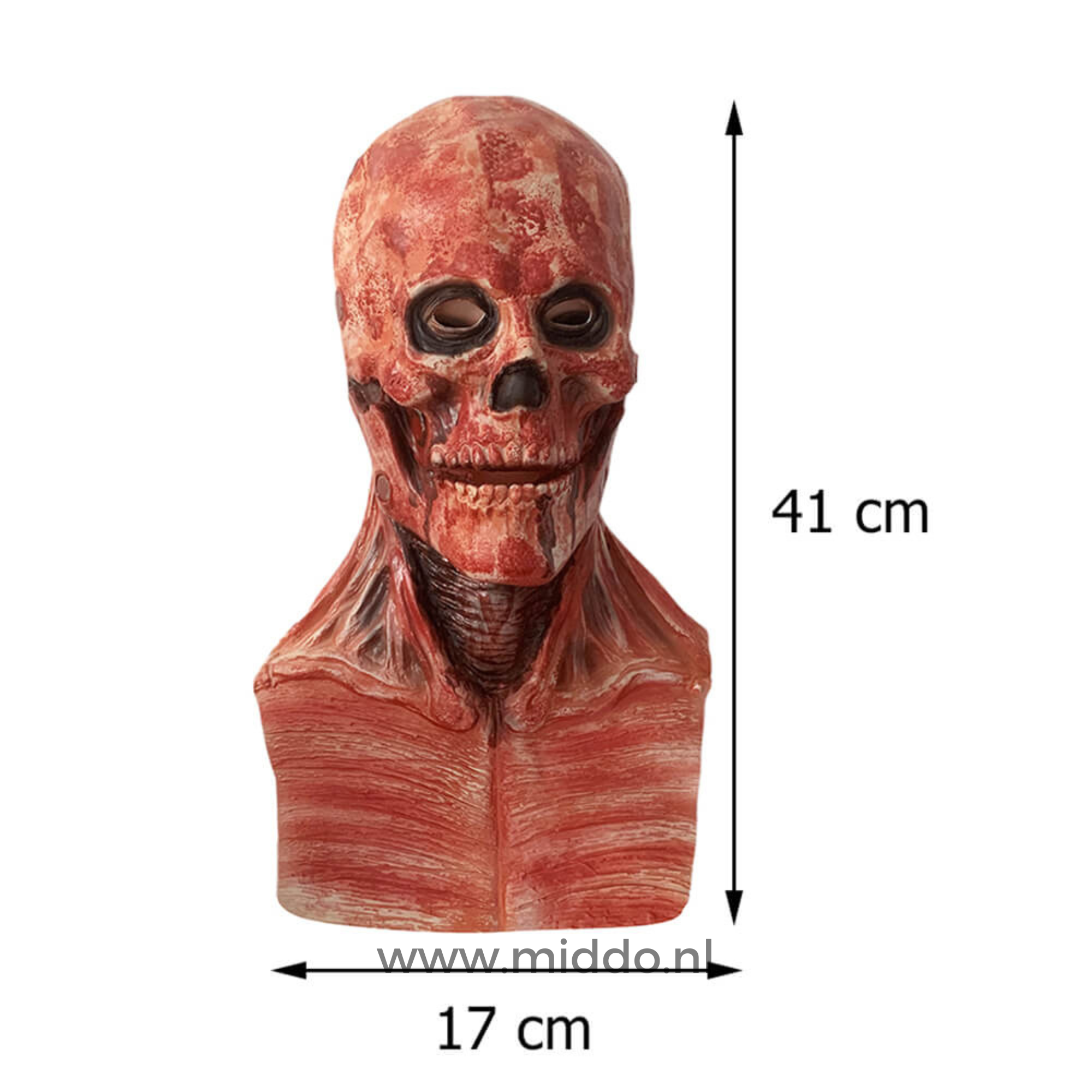 Schädelmaske | Realistisches Doppelmasker