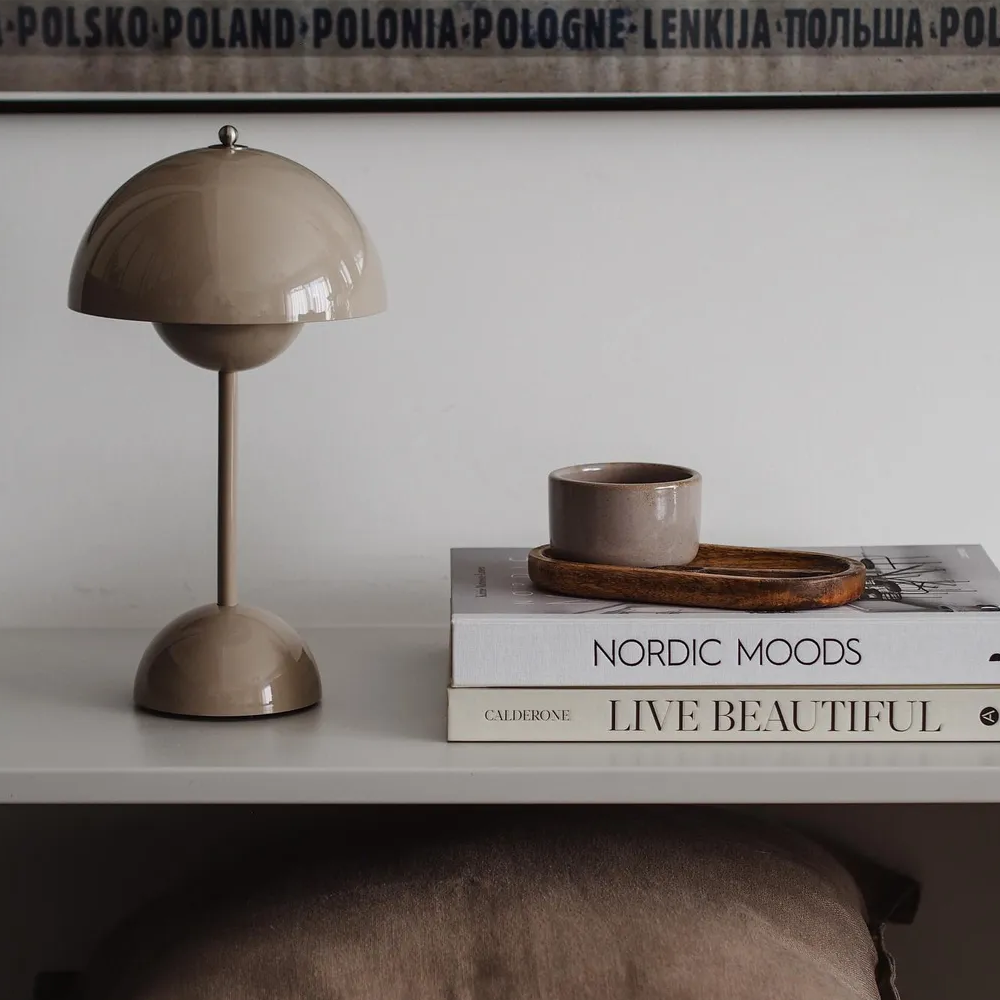 NordicNest Moderne Soup LED Lampe - Luxuriöser Ton, Dimmbare Beleuchtung
