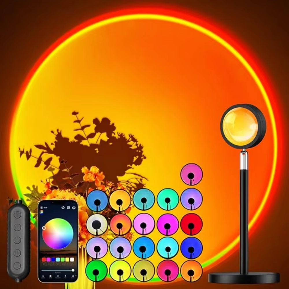 Warme Atmosphäre Tischlampe Goldene Stunde
