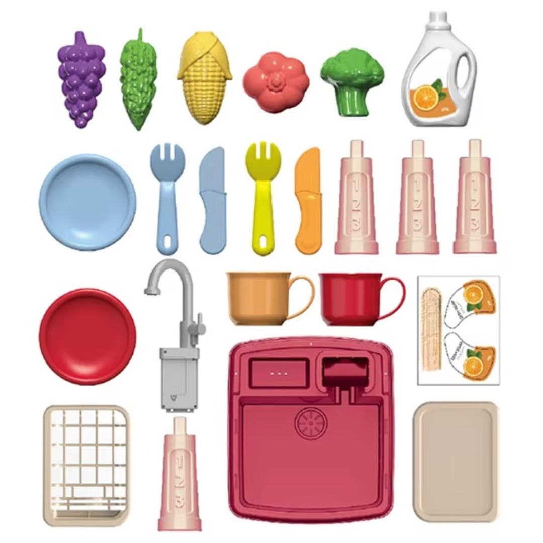 WasserWunder Spielküche mit Magischem Wasserhahn für Kinder