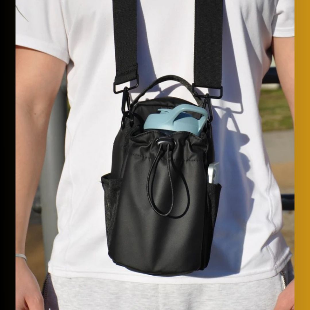 MagCarry Magnetische Flaschen Sling Tasche | Komfort, Stil und Hygiene in einem