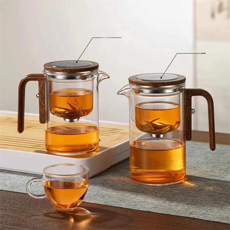 TeaFlow – Stilvolle Teekanne mit einfacher magnetischer Wassersteuerung