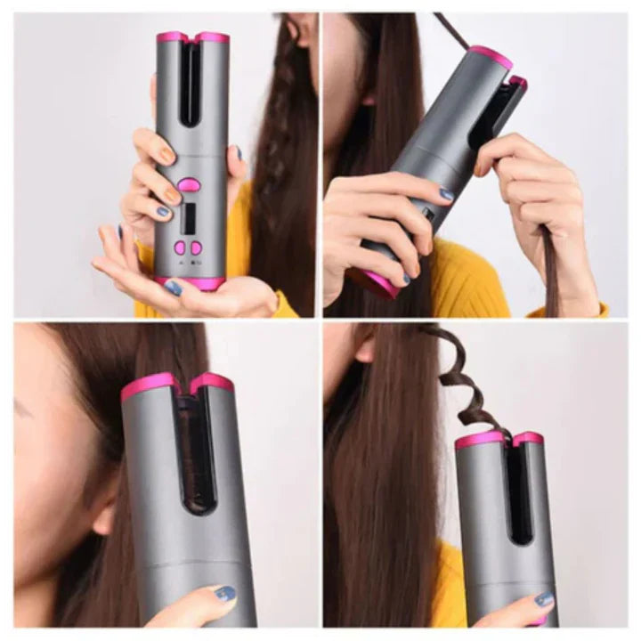 PerfectCurl Drahtloser Automatischer Lockenstyler für Perfekte Locken