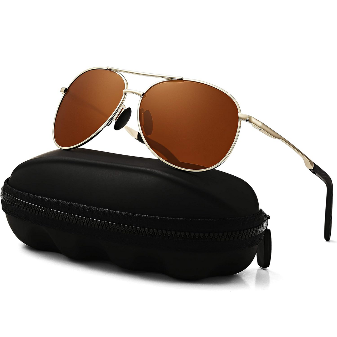 Premium Polarisierte Sonnenbrille Aviator