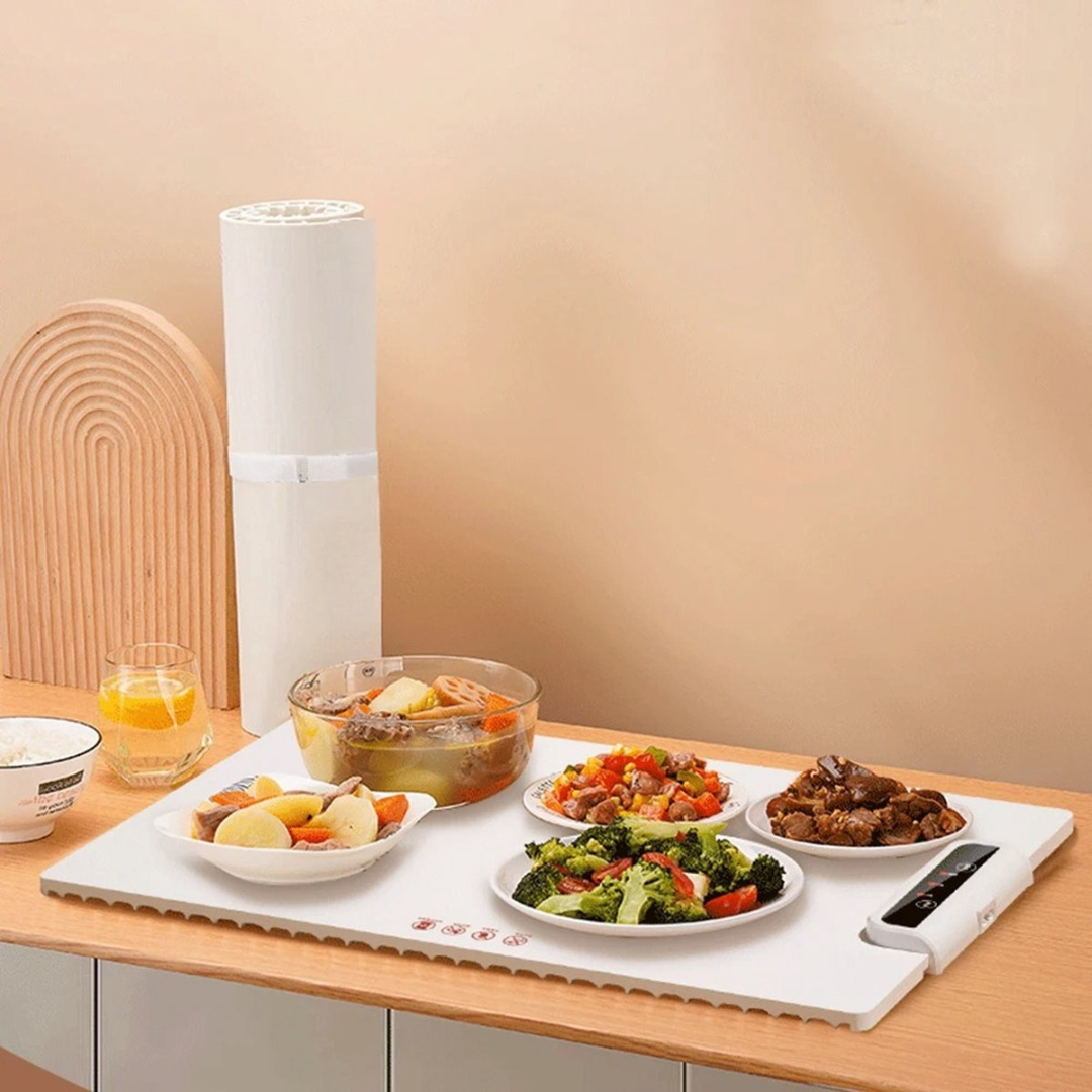 HeatTray Pro | Warmhalteplatte mit Teelicht