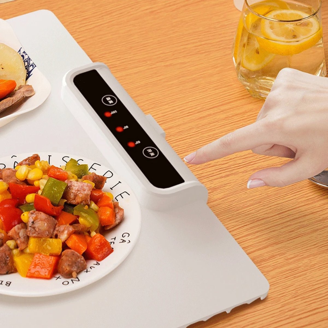 HeatTray Pro | Warmhalteplatte mit Teelicht