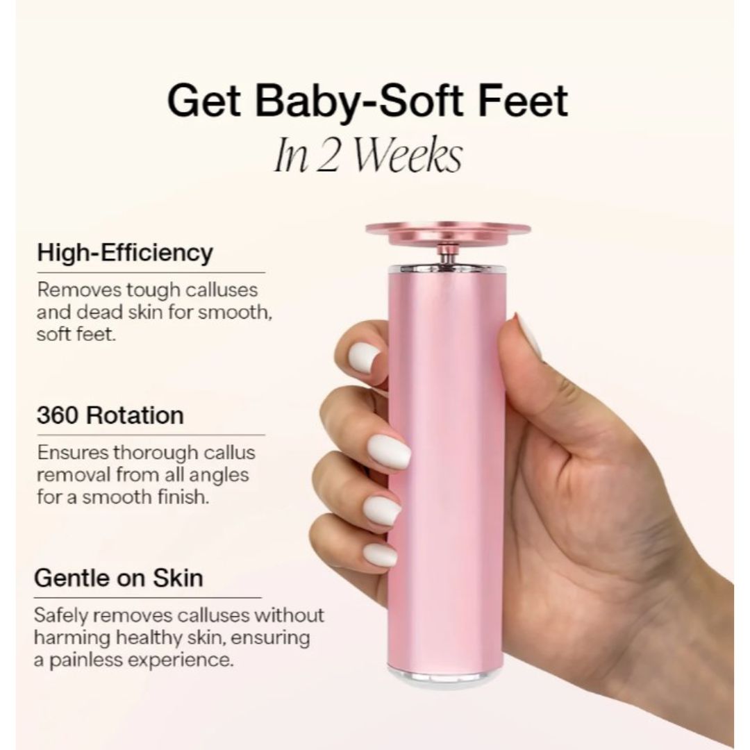 SmootherFeet Elektrisches Pediküre-Werkzeug | Professionelle Pflege zum Greifen nah
