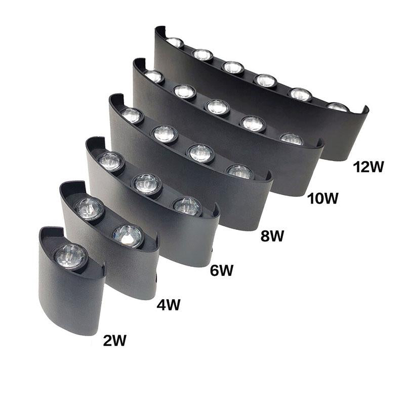 Moderne LED-Wandlampe Wasserdicht Für Innen und Außen