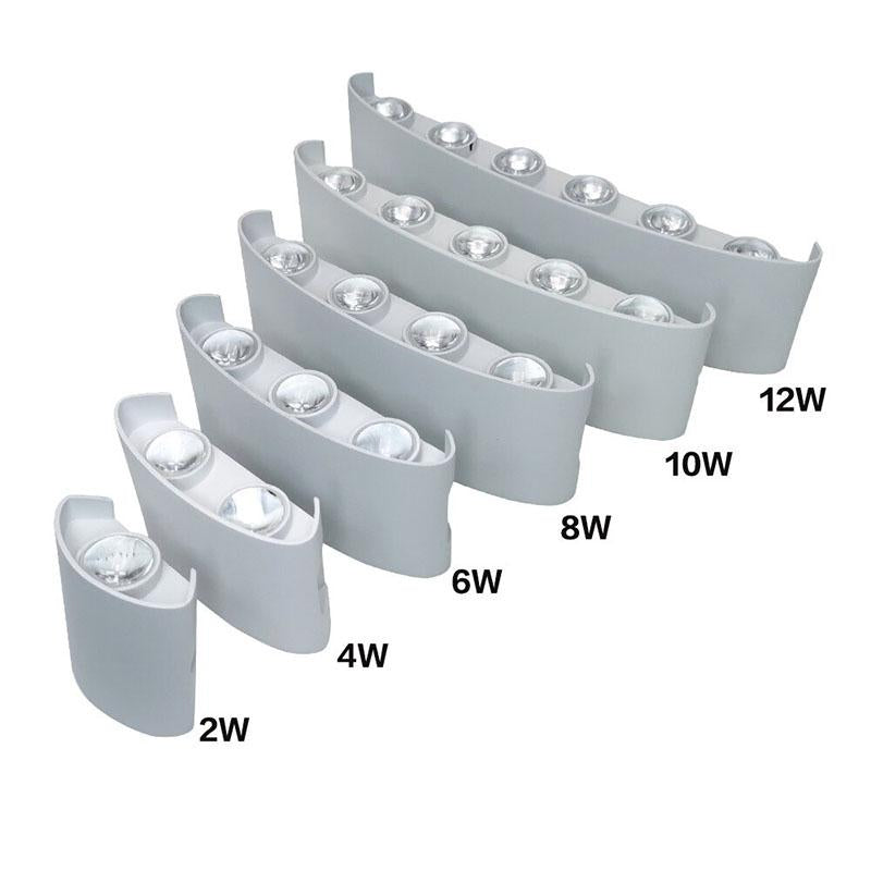Moderne LED-Wandlampe Wasserdicht Für Innen und Außen
