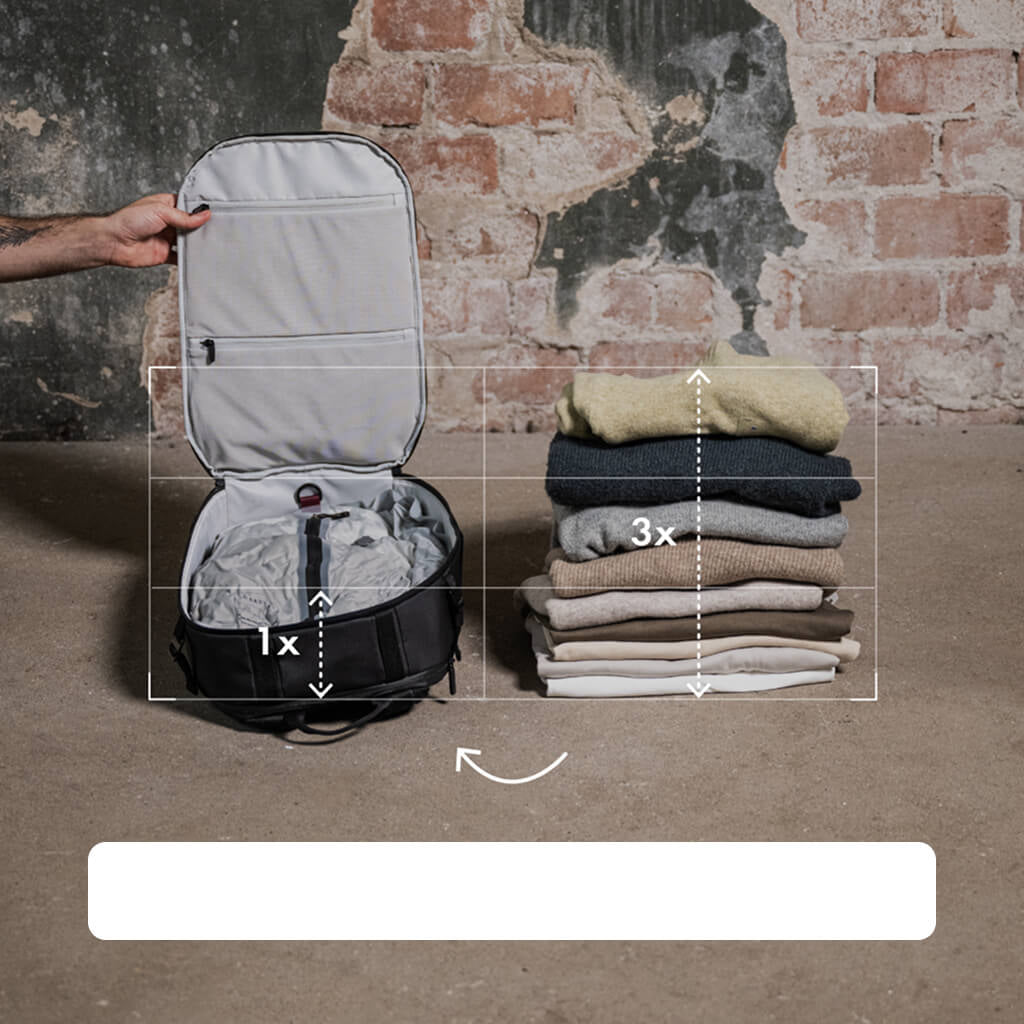 LuxeVoyage Premium Vakuumbeutel | Platzsparende Lösung für müheloses Reisen