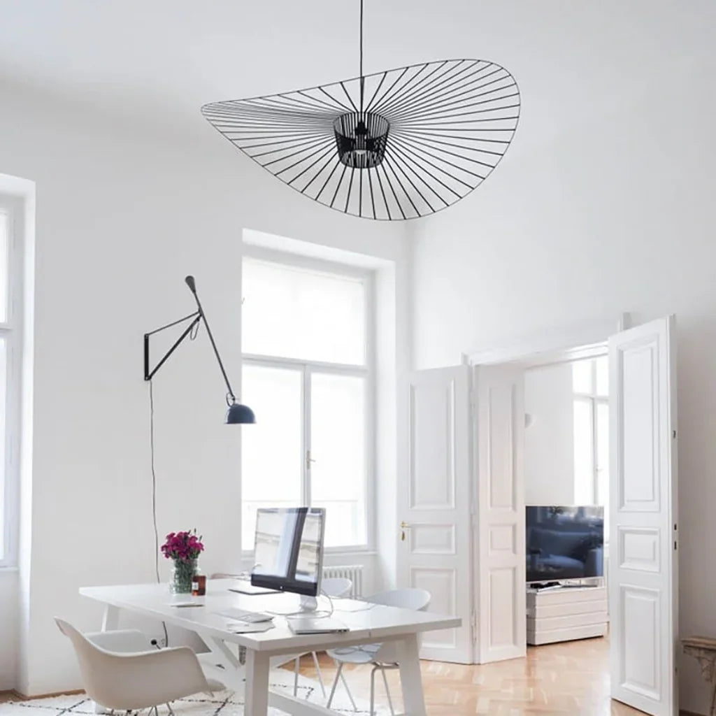Rosland Vertigo Moderner Strohhut Pendelleuchte