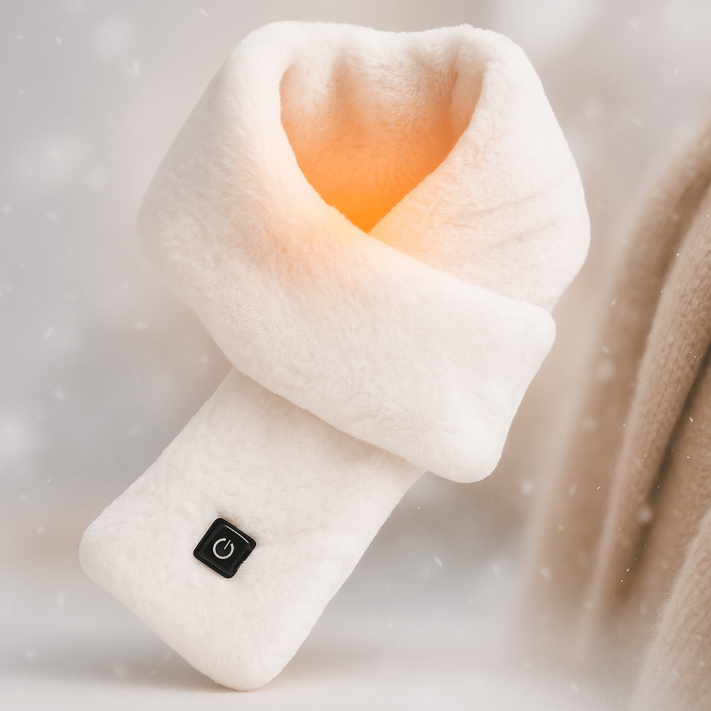 CozyHeat beheizte Fleece-Schal – USB-thermischer Schal mit 3 Wärmeinstellungen