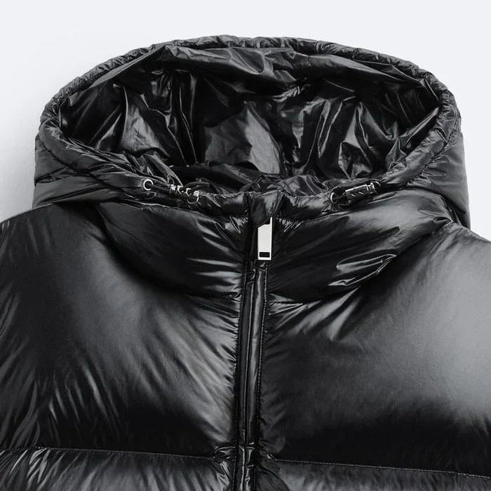 Wasserdichte Baumwoll-Pufferjacke für Herren – Wärme, Komfort und zeitgemäßer Stil