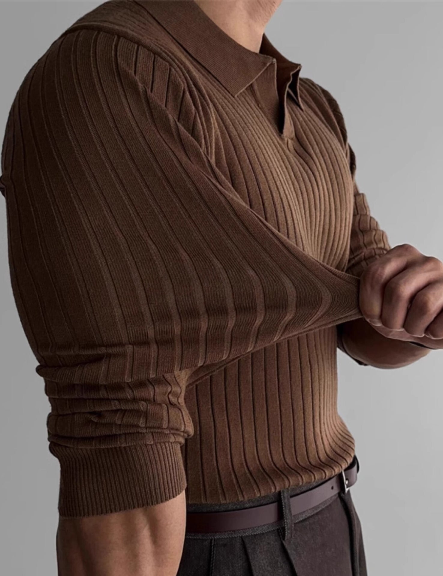 FitFlex Polo Pullover | Stilvoller Komfort mit perfekter Passform