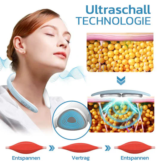 Vitalize Ultraschall-Lymphdrainagegerät zur Cellulite- und Fettreduzierung sowie Muskelentspannung