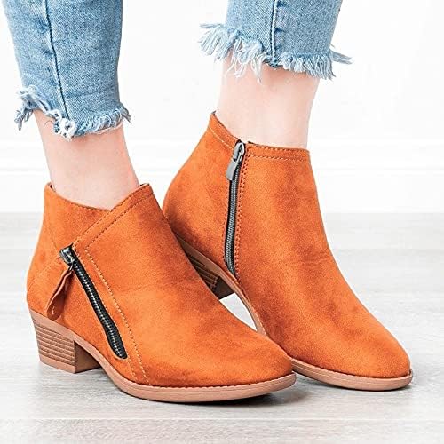 Leder Komfort Stiefelette Damen – Warme Orthopädische Stiefel für den Winter
