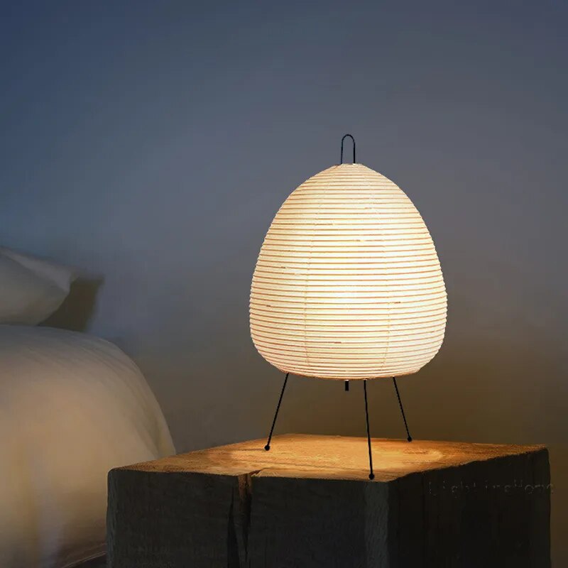 WabiGlow Luxe Handgefertigte Tischlampe