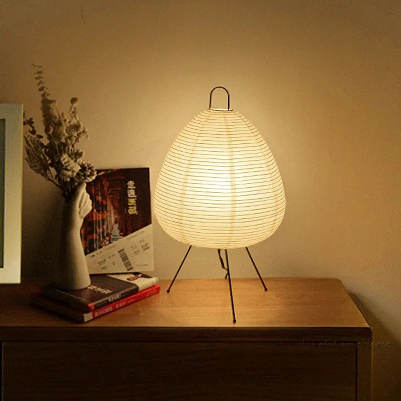 WabiGlow Luxe Handgefertigte Tischlampe