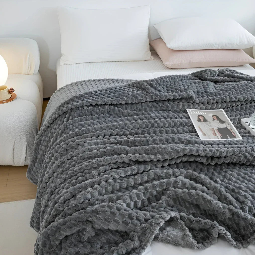 CozyNest - Ultimative Warme und Weiche Decke für Sofa und Bett