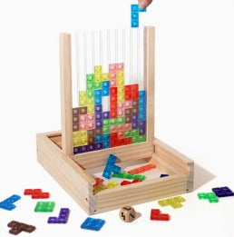 Holz Tetris Spiel Magisches Spielzeug