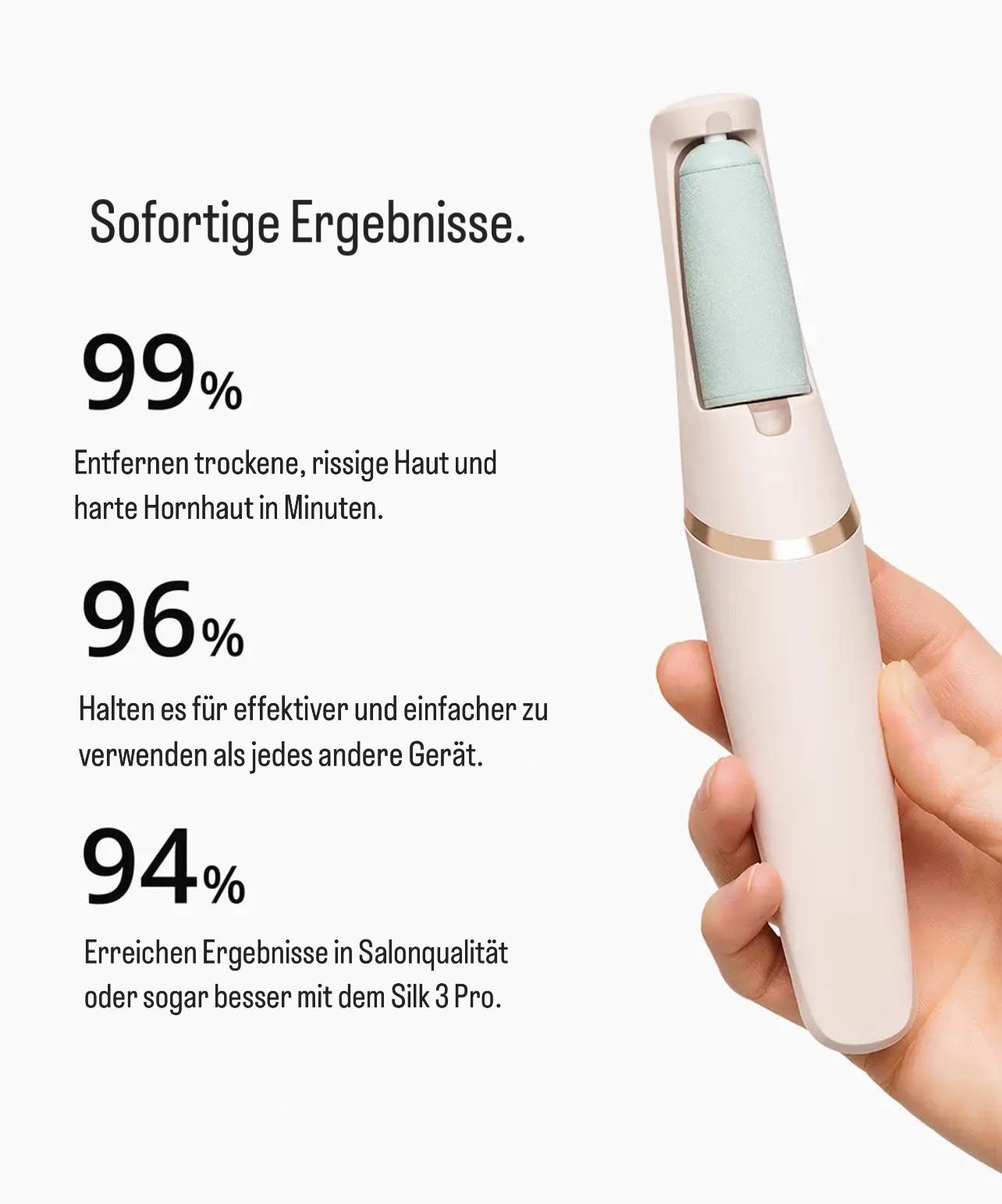 SmoothStep elektrische Fußfeile | Mühelose Pflege für schöne Füße